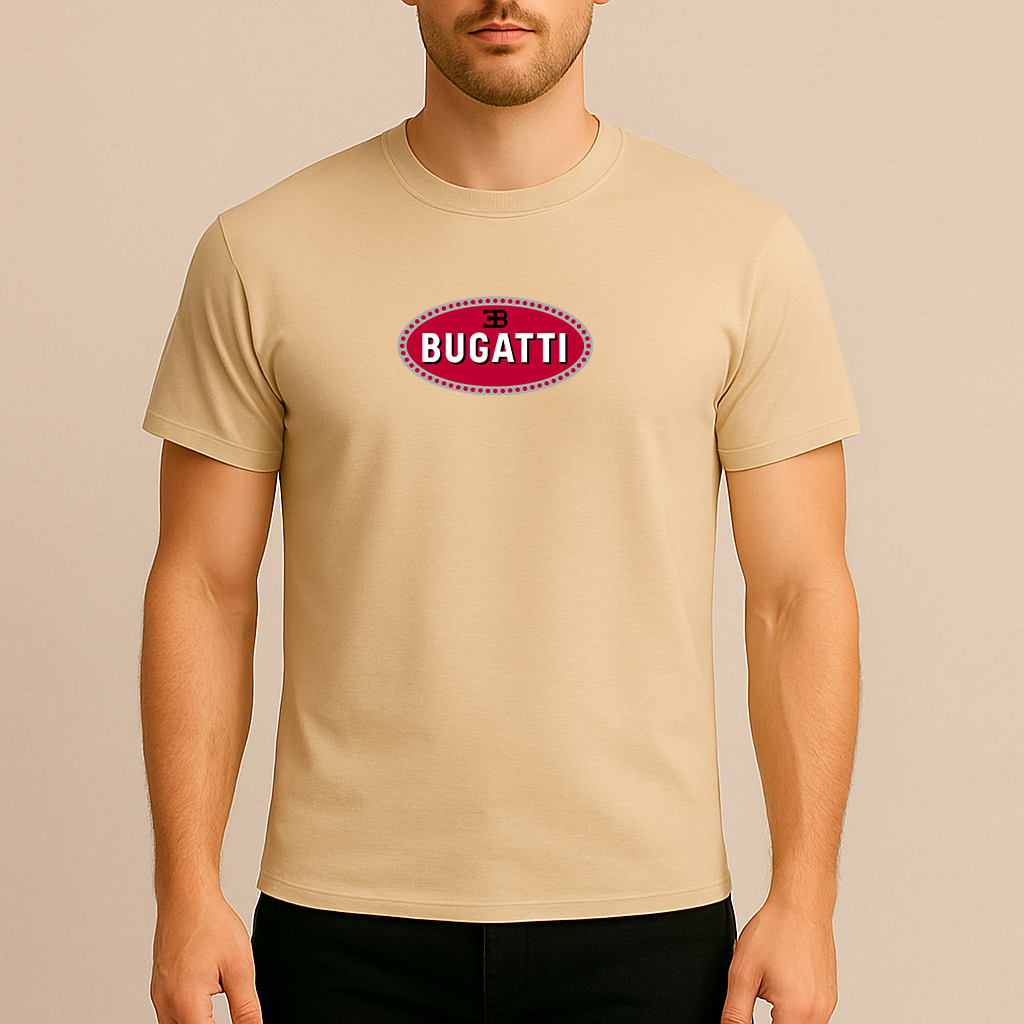 Men’s Bugatti Car Cotton T-Shirt