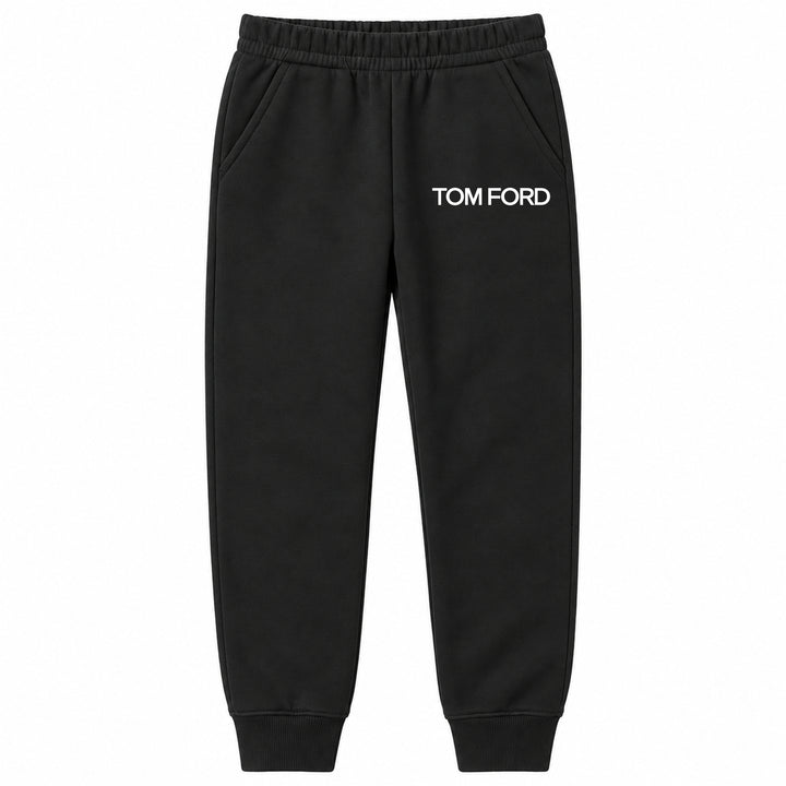 Tom Ford youth jogger sweatpants, Black, Youth Large ages 10–12