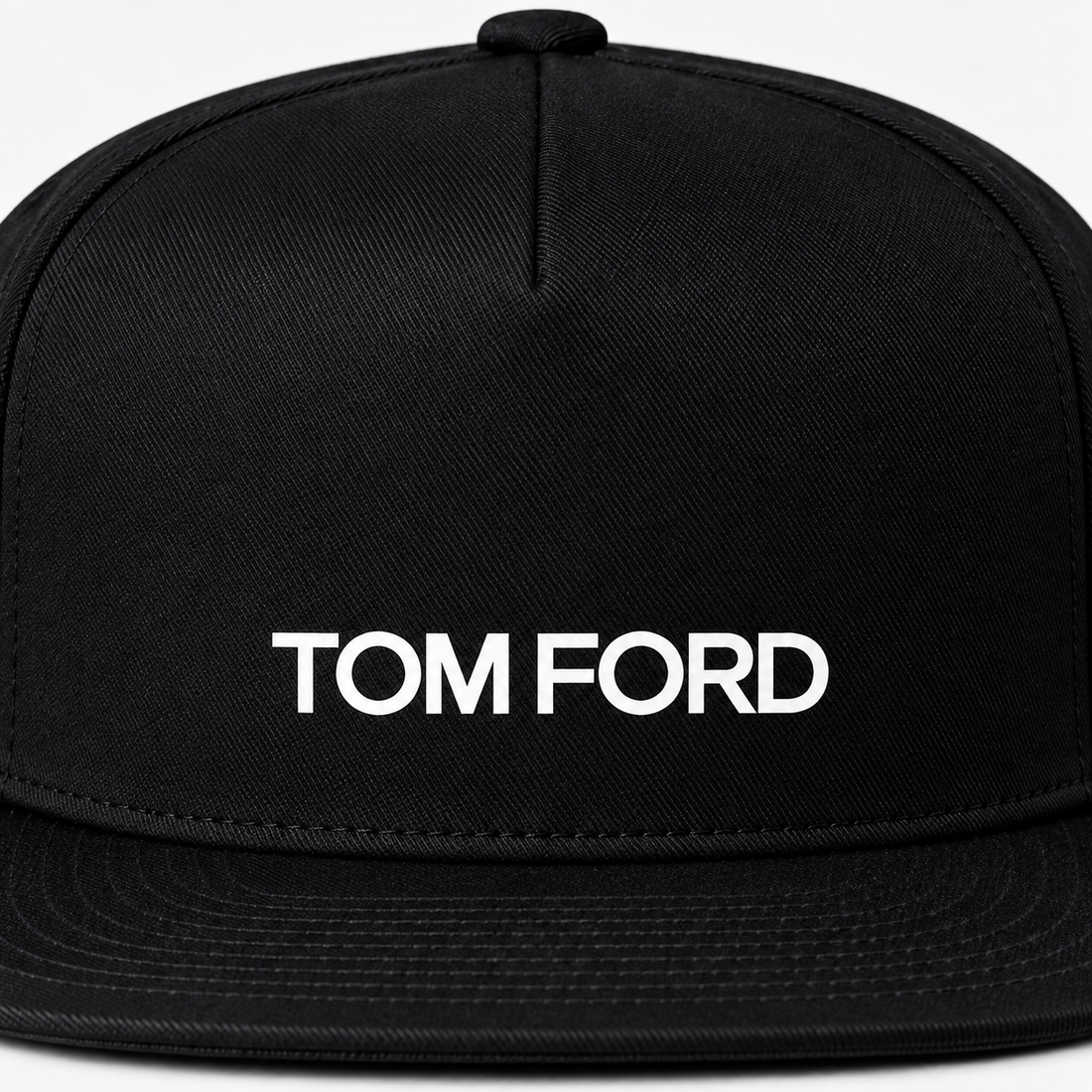 Tom Ford Snapback Hat | Color: Black | View 2