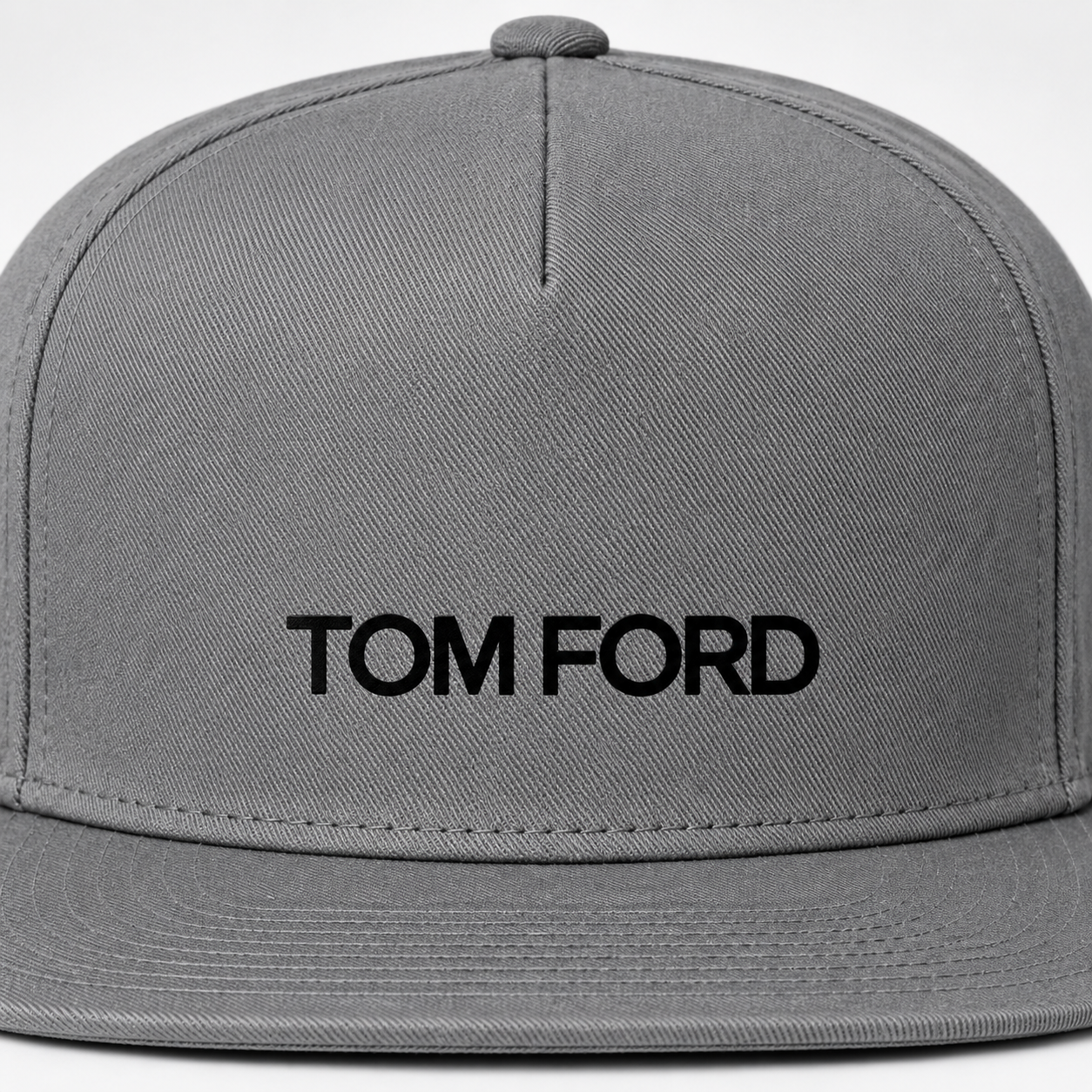Tom Ford Snapback Hat | Color: Grey | View 2