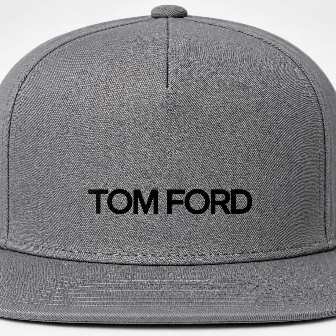 Tom Ford Snapback Hat | Color: Grey | View 2