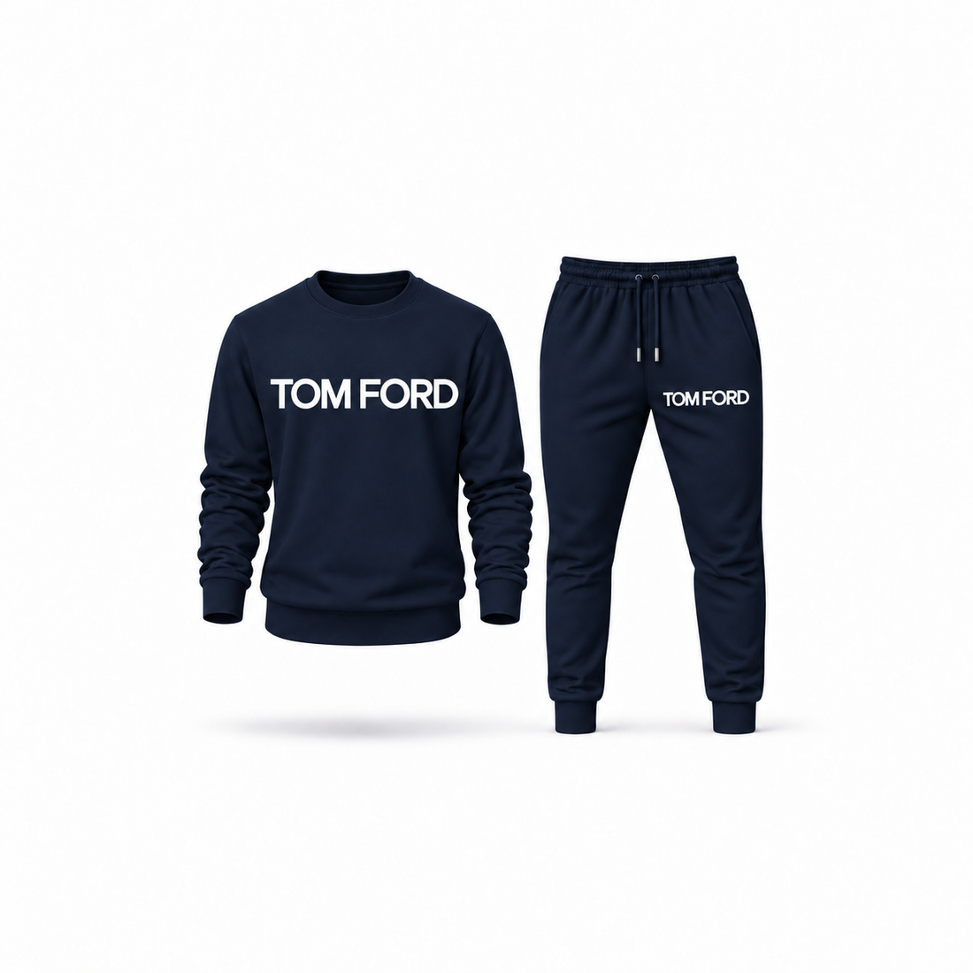 Men's Tom Ford Sweatshirt Joggers Set | Color: Navy | Main