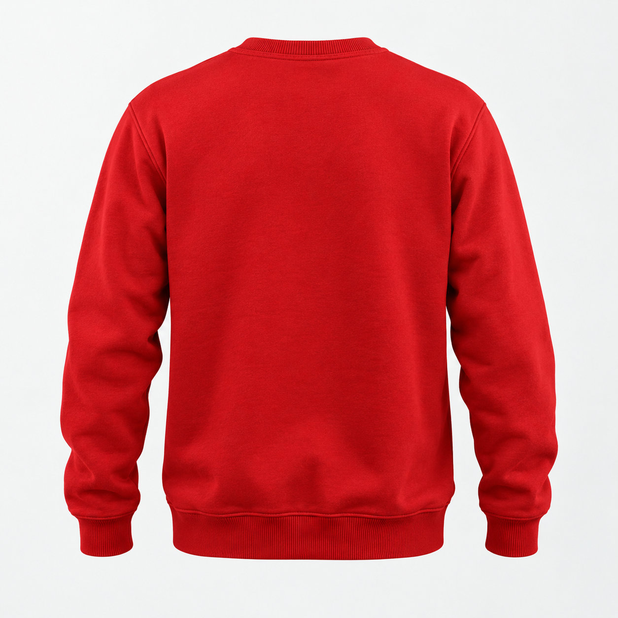 Men's Valentino Crewneck Sweatshirt | Color: Red | View 4