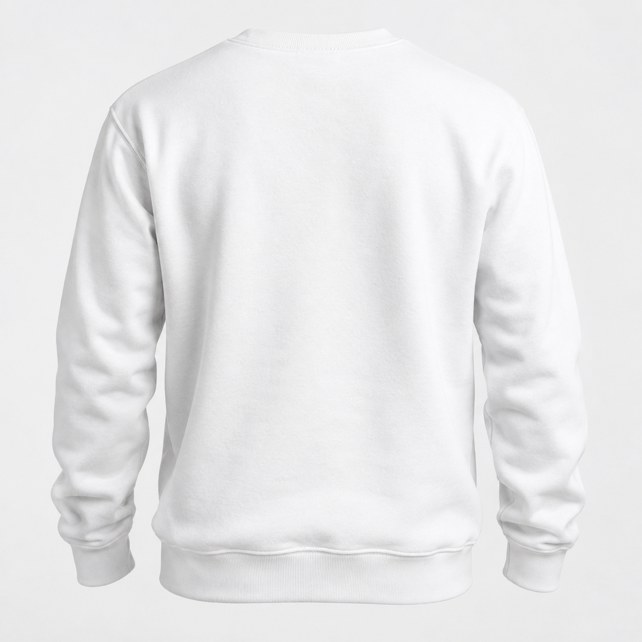 Men's Valentino Crewneck Sweatshirt | Color: White | View 4