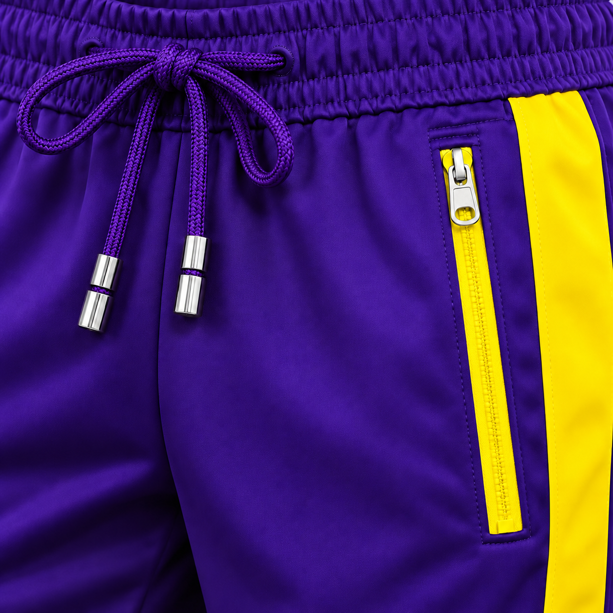 Men's Valentino Dri-Fit TrackSuit | Color: Purple | Image 4