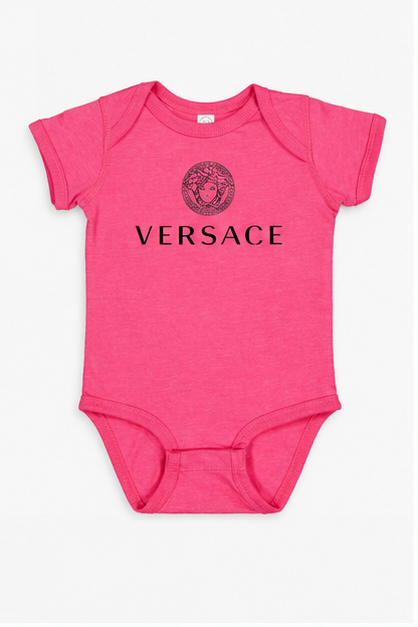 Versace Baby Romper Onesie | Color: Pink | Image 1