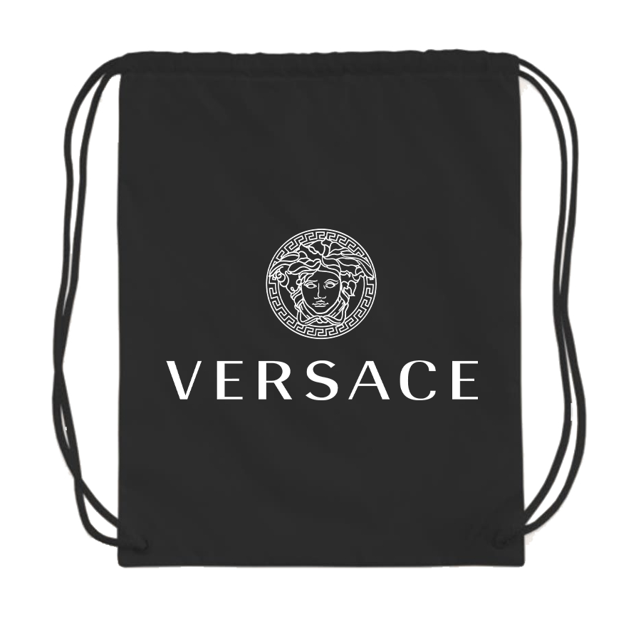 Versace Drawstring Bag | Color: Black | Main