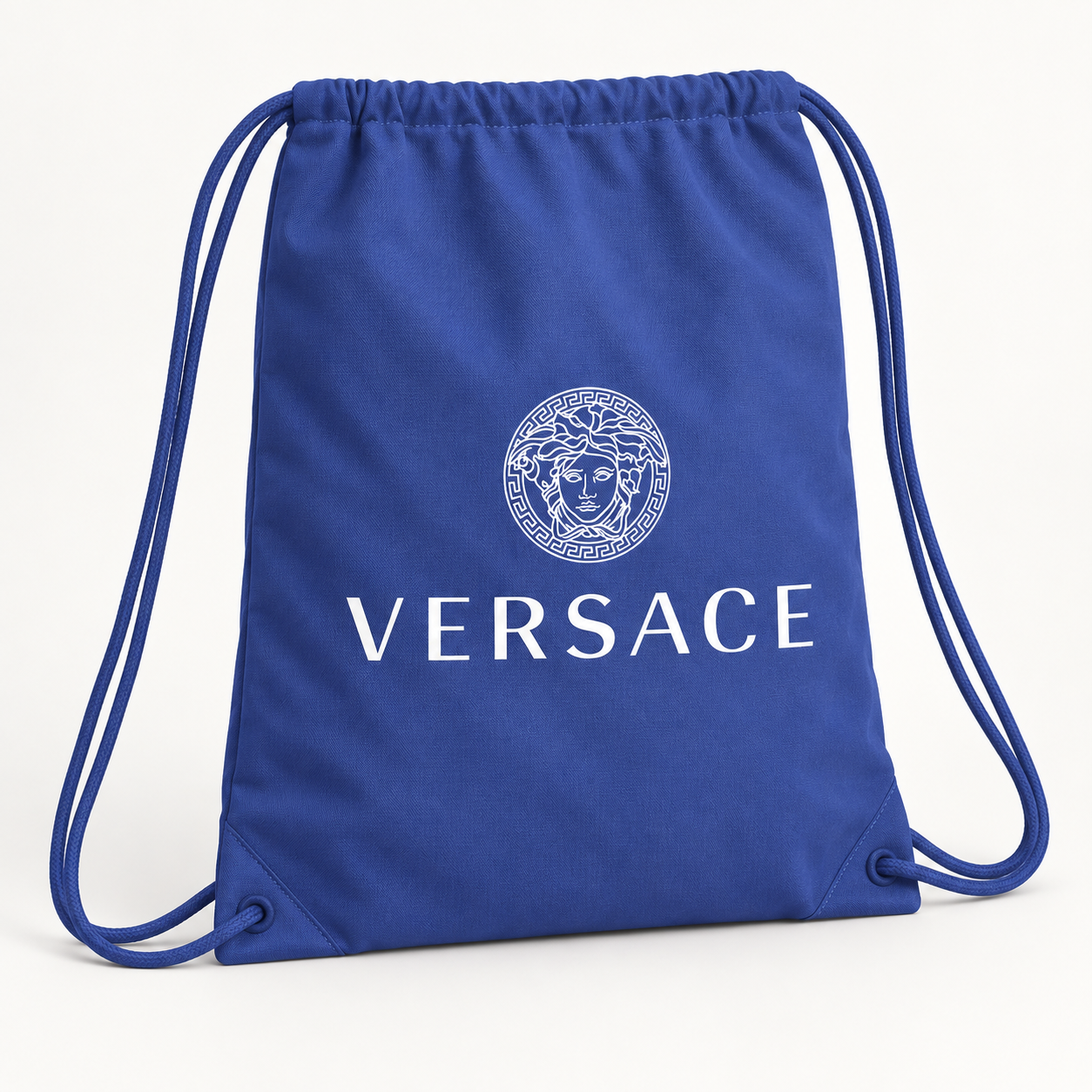 Versace Drawstring Bag | Color: Blue | View 3