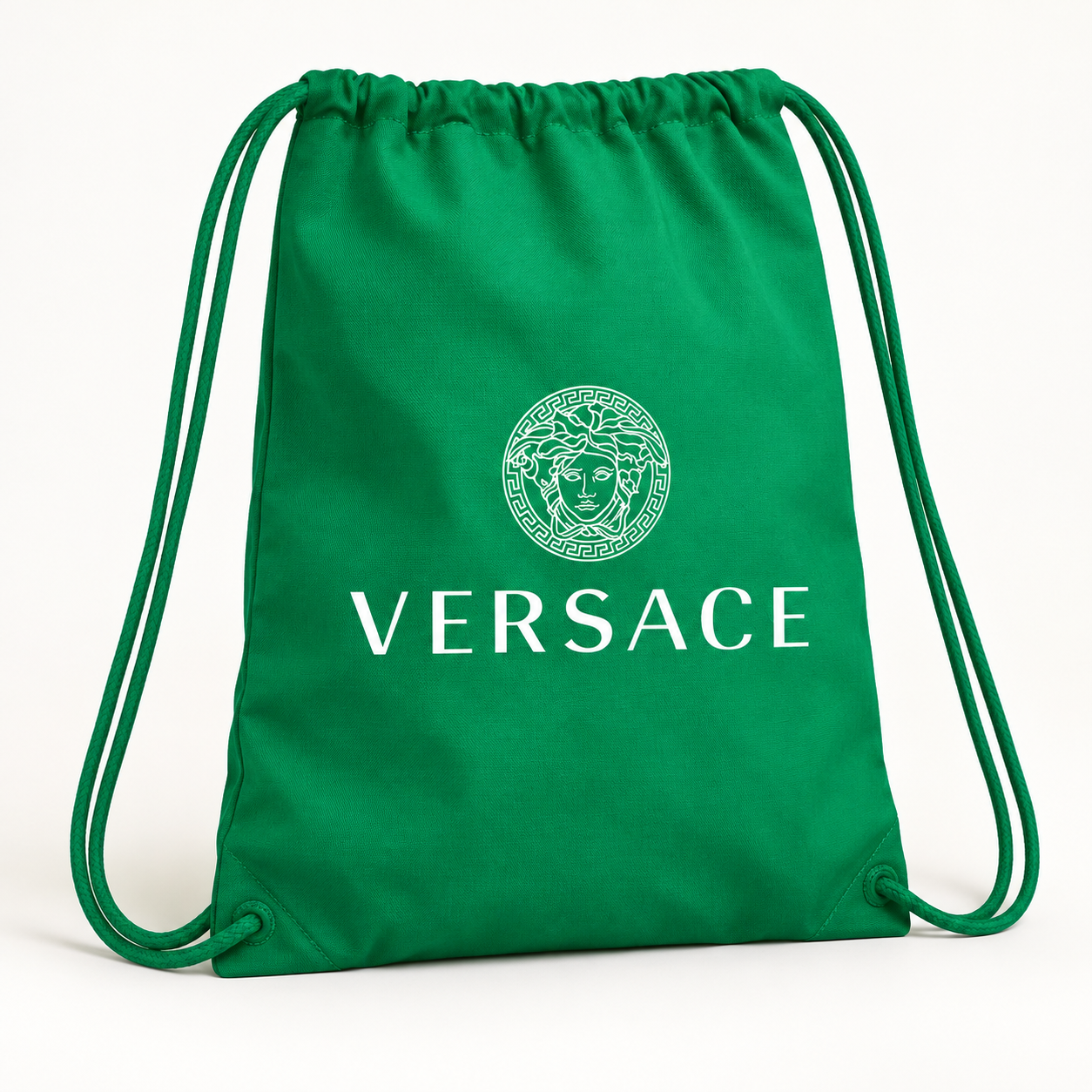 Versace Drawstring Bag | Color: Green | View 3