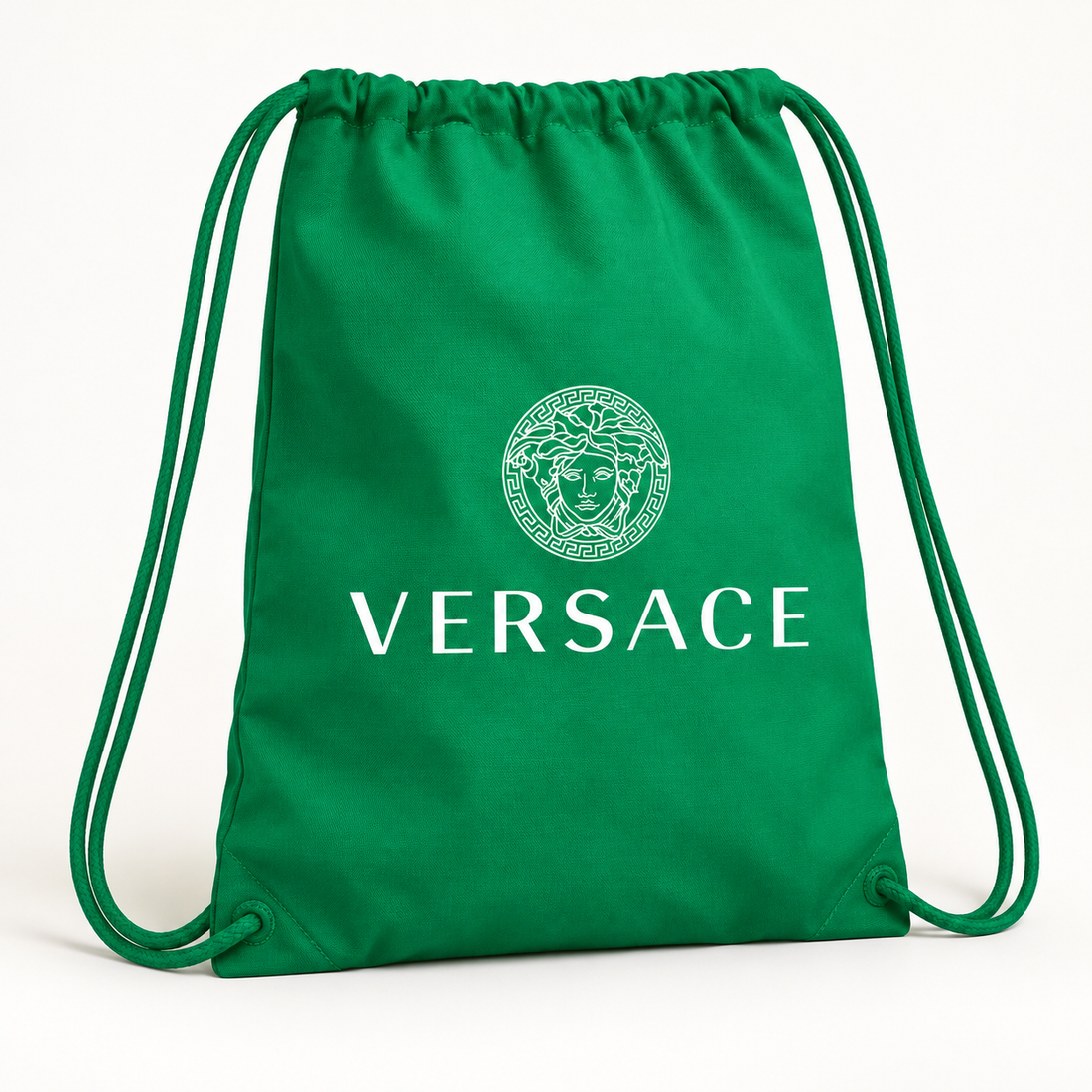 Versace Drawstring Bag | Color: Green | View 3