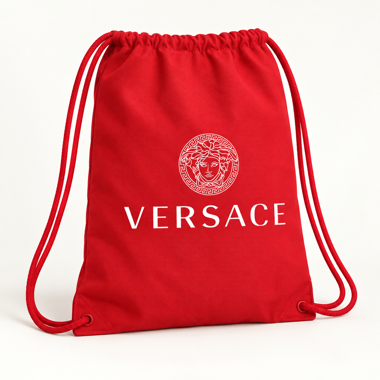 Versace Drawstring Bag | Color: Red | View 3