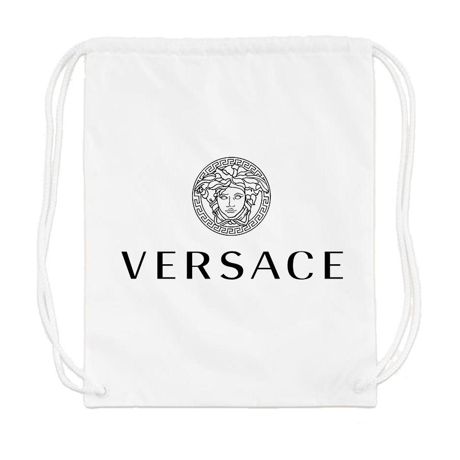 Versace Drawstring Bag | Color: White | Main