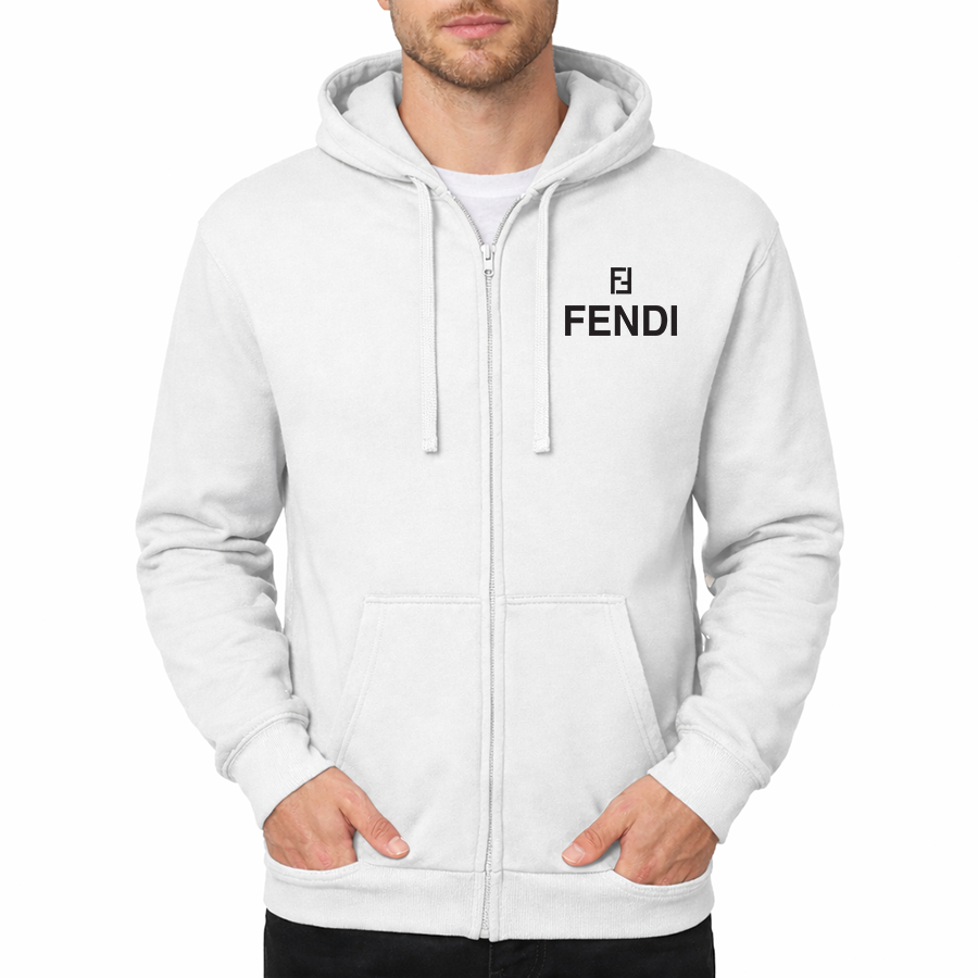 Men's Fendi Zipper Hoodie