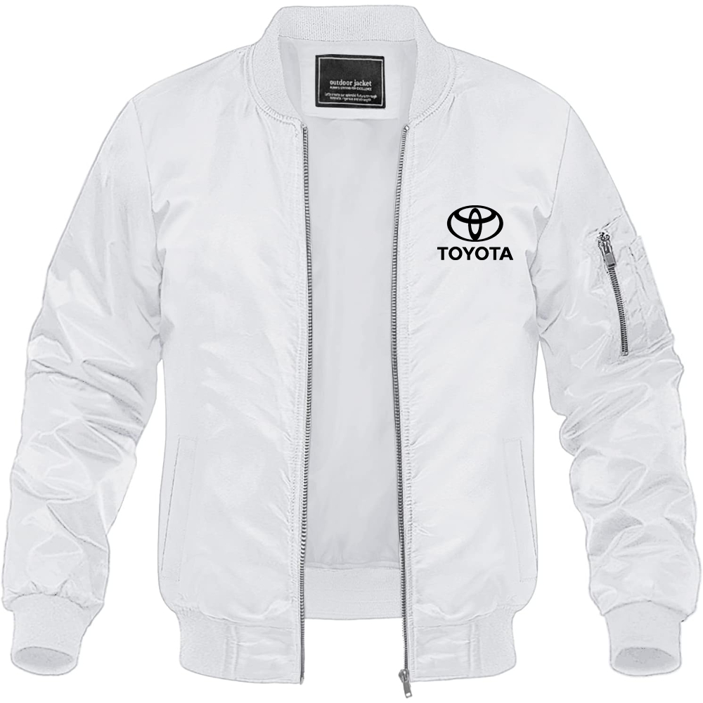 Men’s Toyota Motorsport Car Lightweight Bomber Windbreaker Jacket