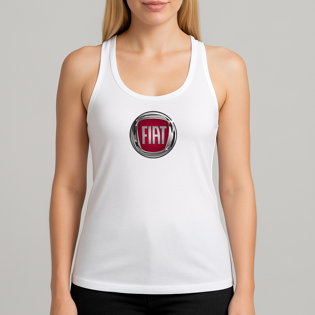 Women's Fiat Car Racerback Tank Top