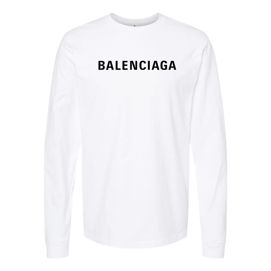 Men's Balenciaga Cotton Long Sleeve T-Shirt