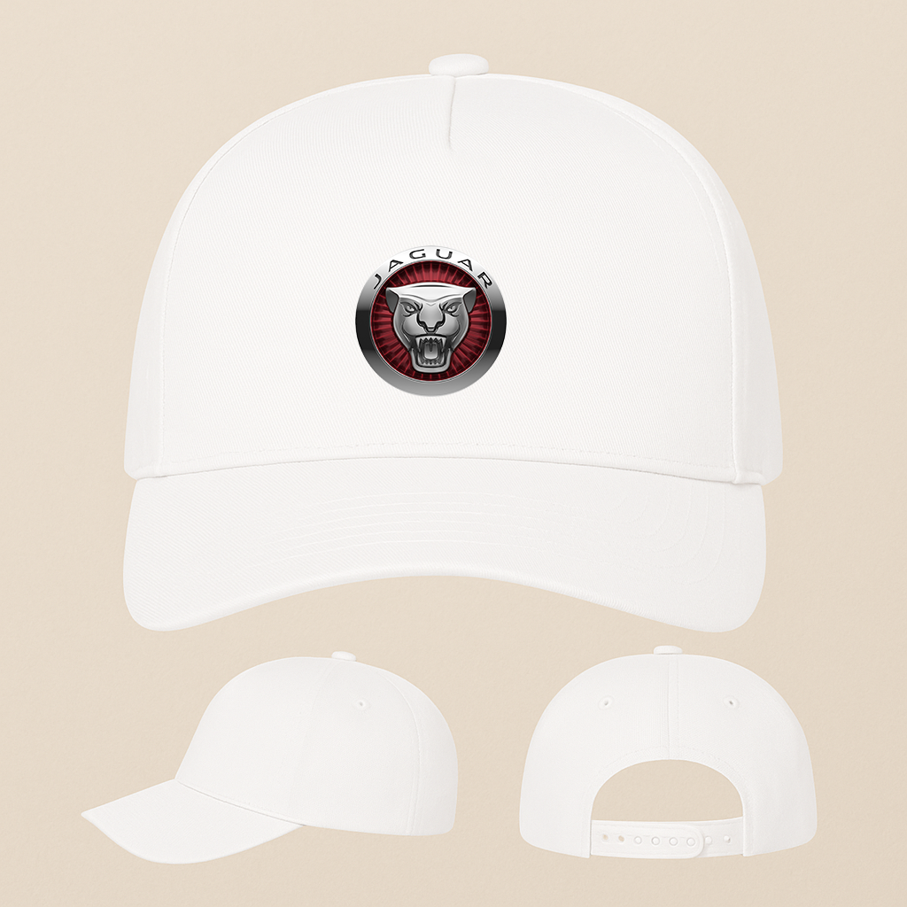 Jaguar Motorsports Supercars Five Panel Twill Snapback Cap