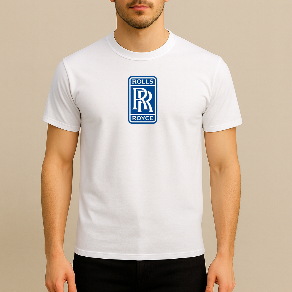 Men’s Rolls Royce Motorsport Car Cotton T-Shirt