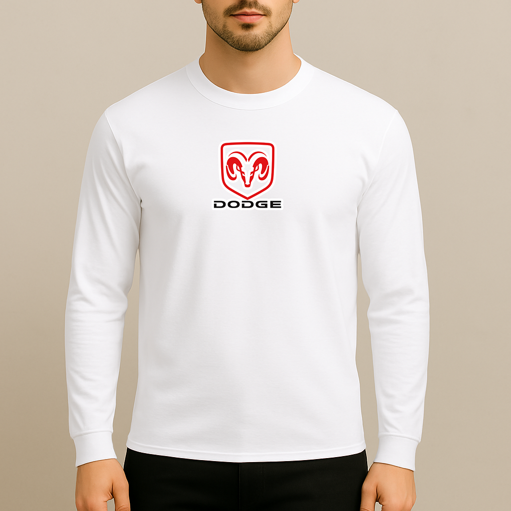Men’s Dodge Car Long Sleeve T-Shirt