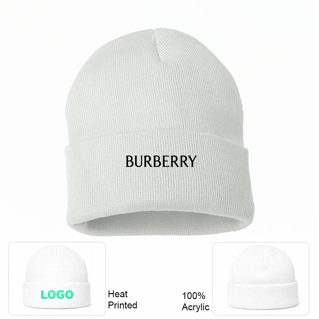 Burberry Cuffed Beanie Hat