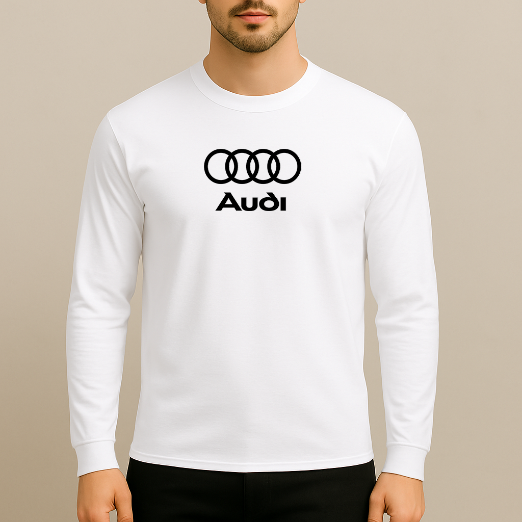 Men’s Audi Motorsports Car Long Sleeve T-Shirt
