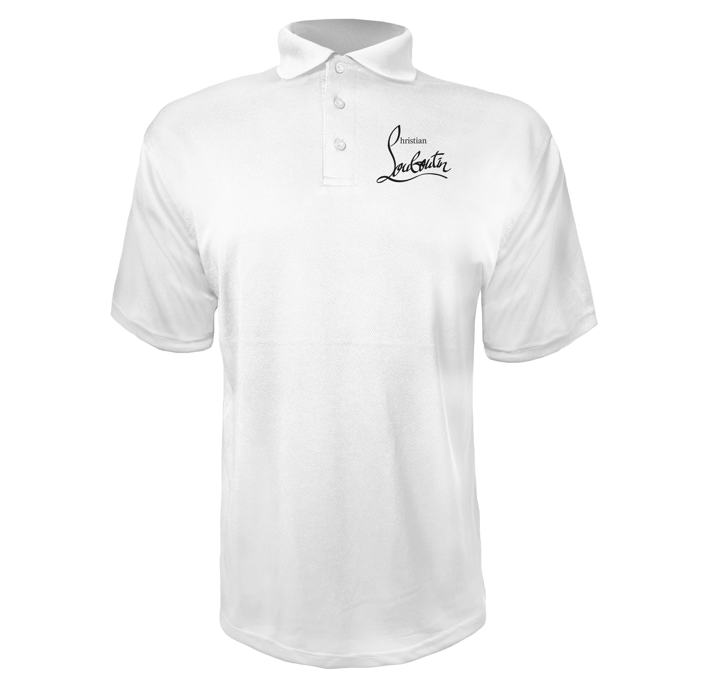 Men's Christian Louboutin Polyester Polo