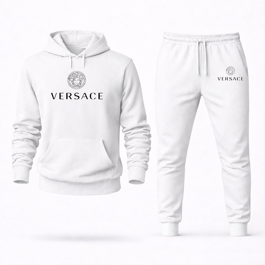 Men's Versace Hoodie Joggers Set