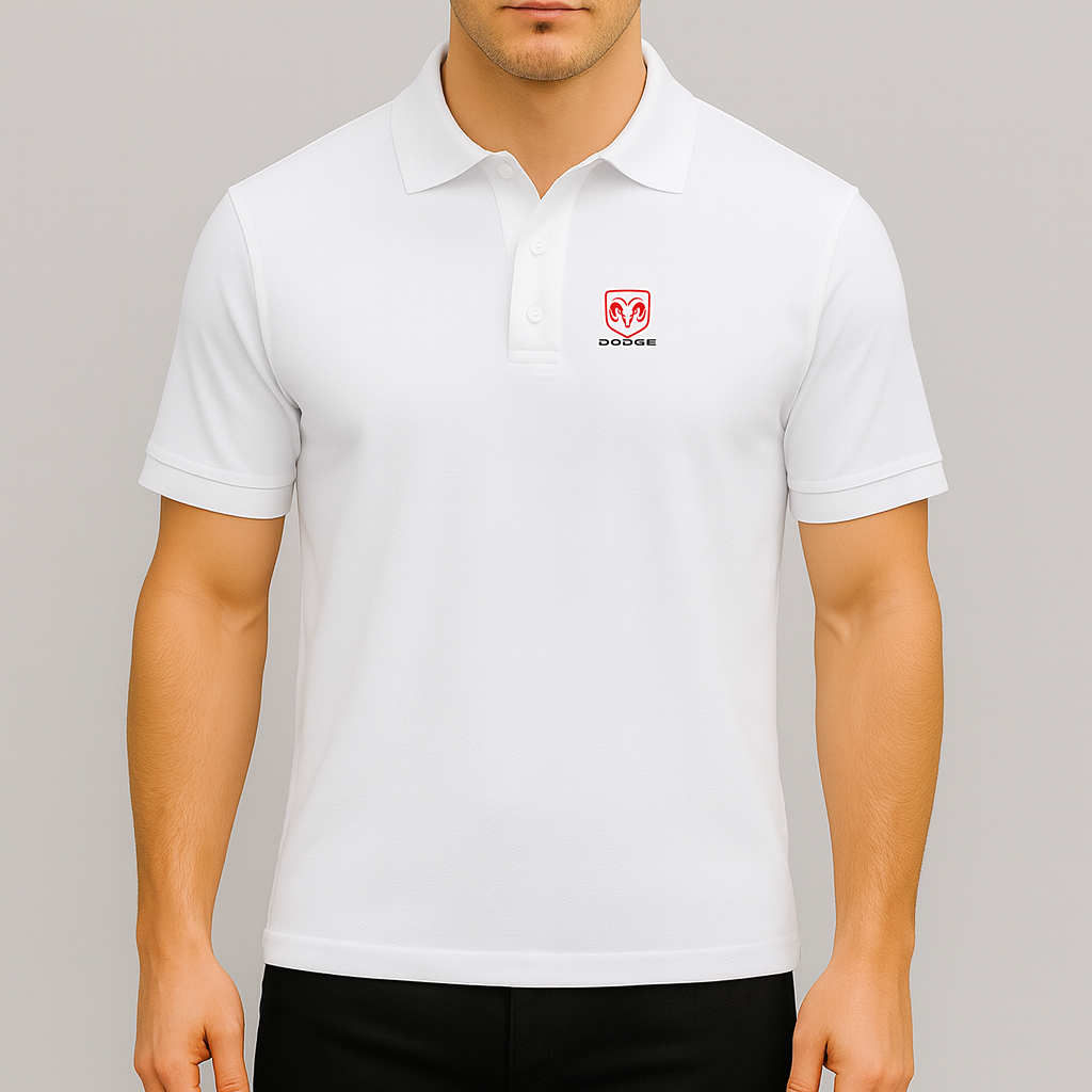 Men’s Dodge Car Dry Blend Polo