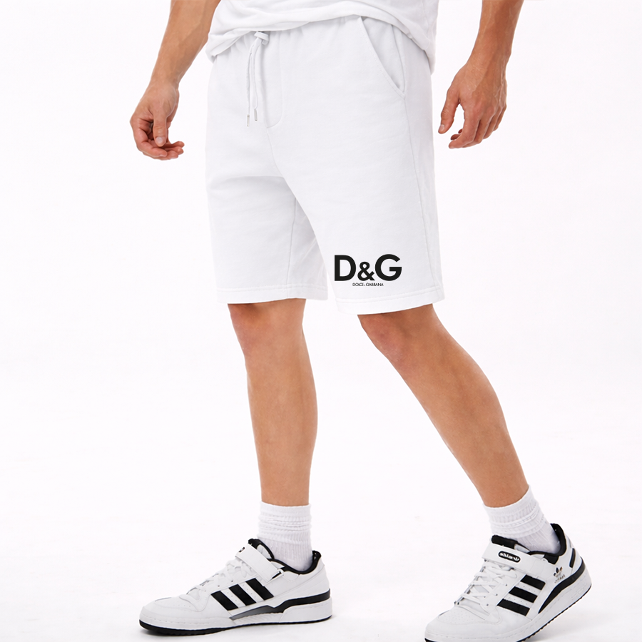 Men's Dolce and Gabbana Athletic Fleece Shorts