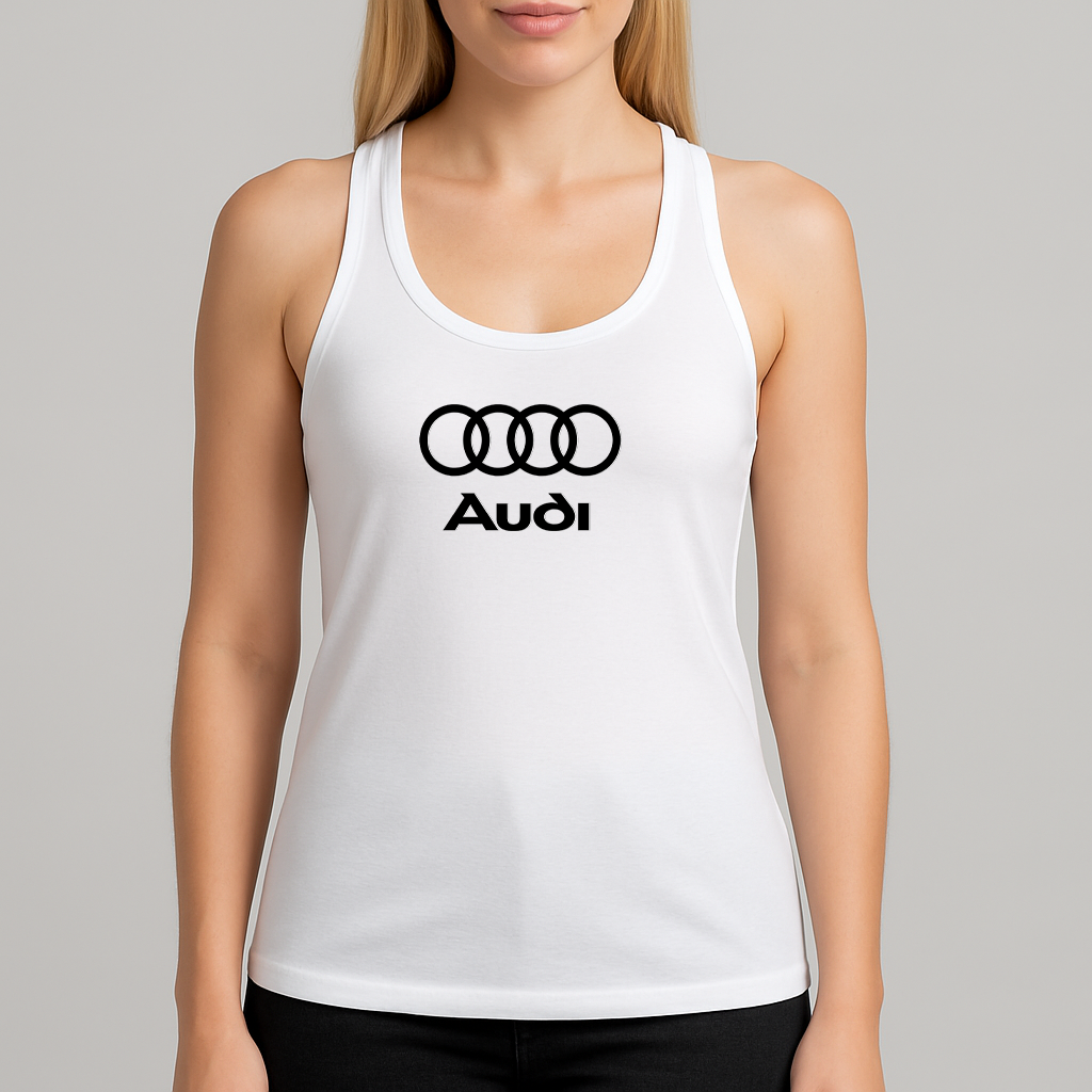 Women's Audi Motorsports Car Racerback Tank Top