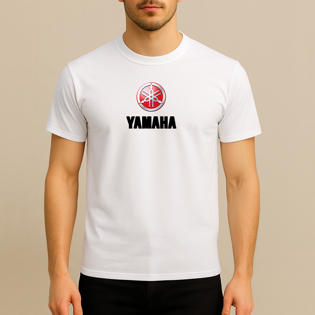 Men’s yamaha logo Cotton T-Shirt