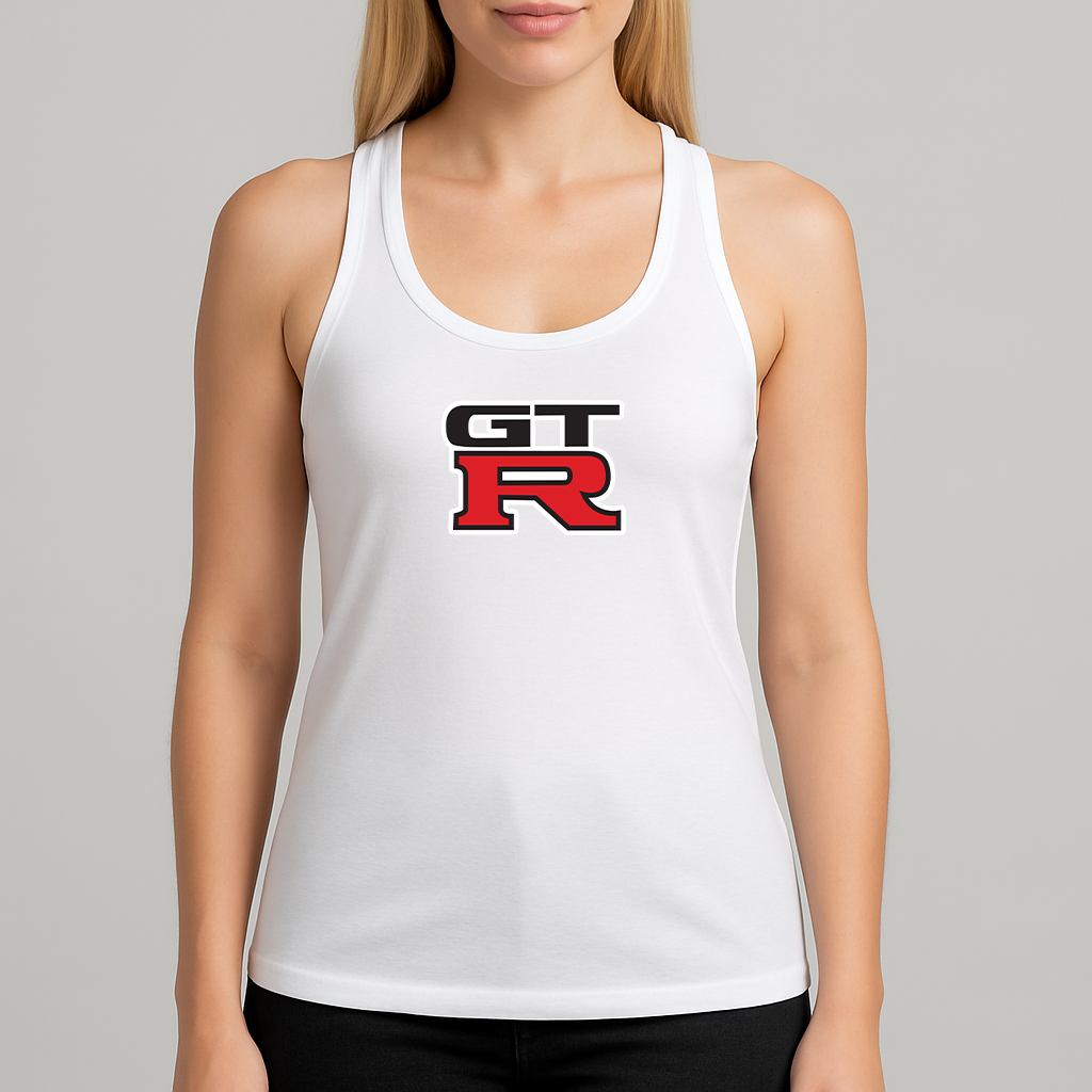 Women's GTR Car Racerback Tank Top