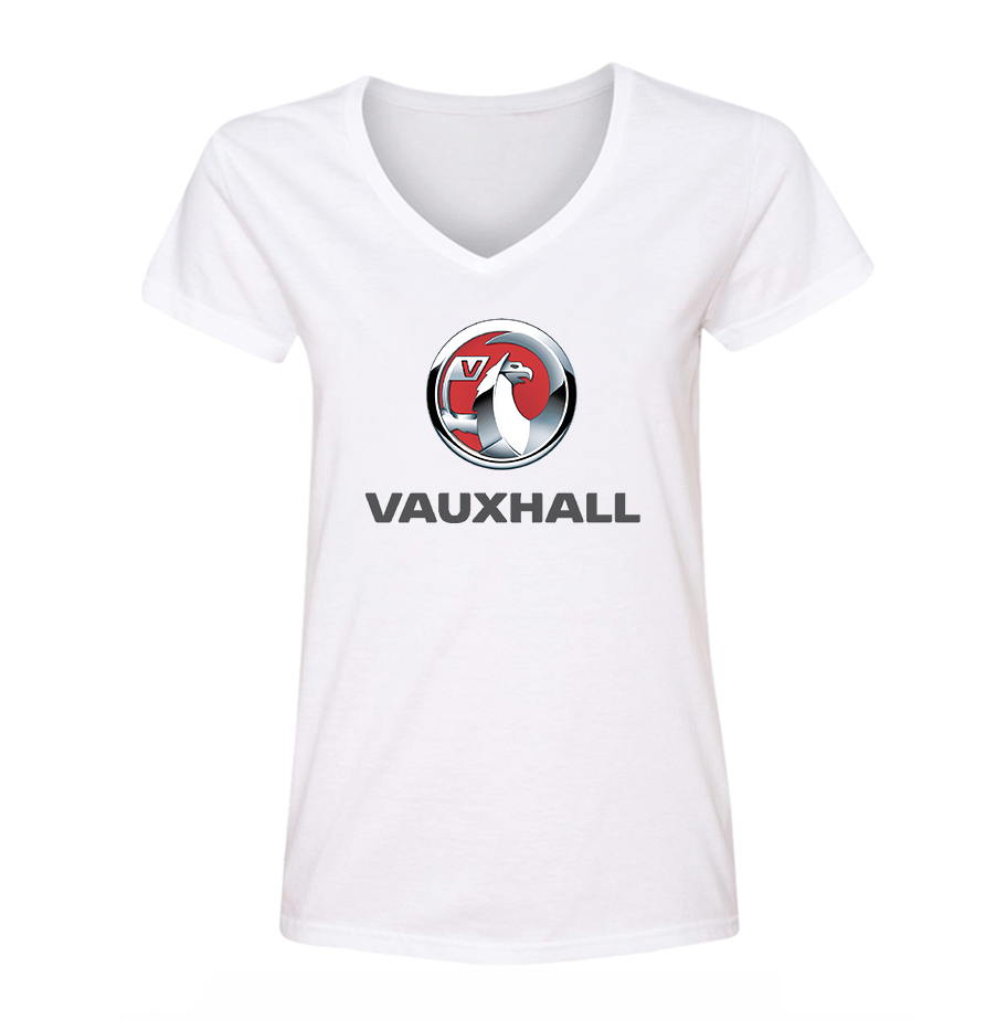 Women's Vauxcall motors V-Neck T-Shirt