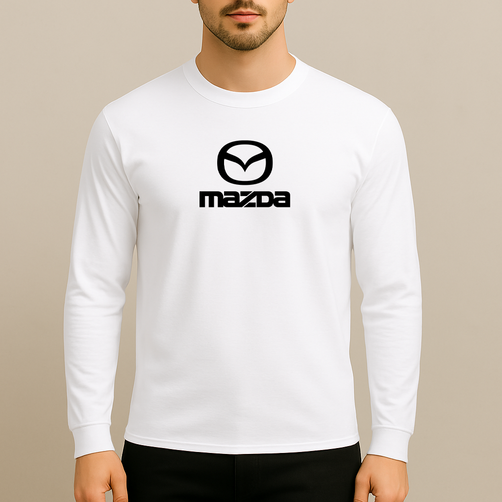Men’s Mazda Car Long Sleeve T-Shirt