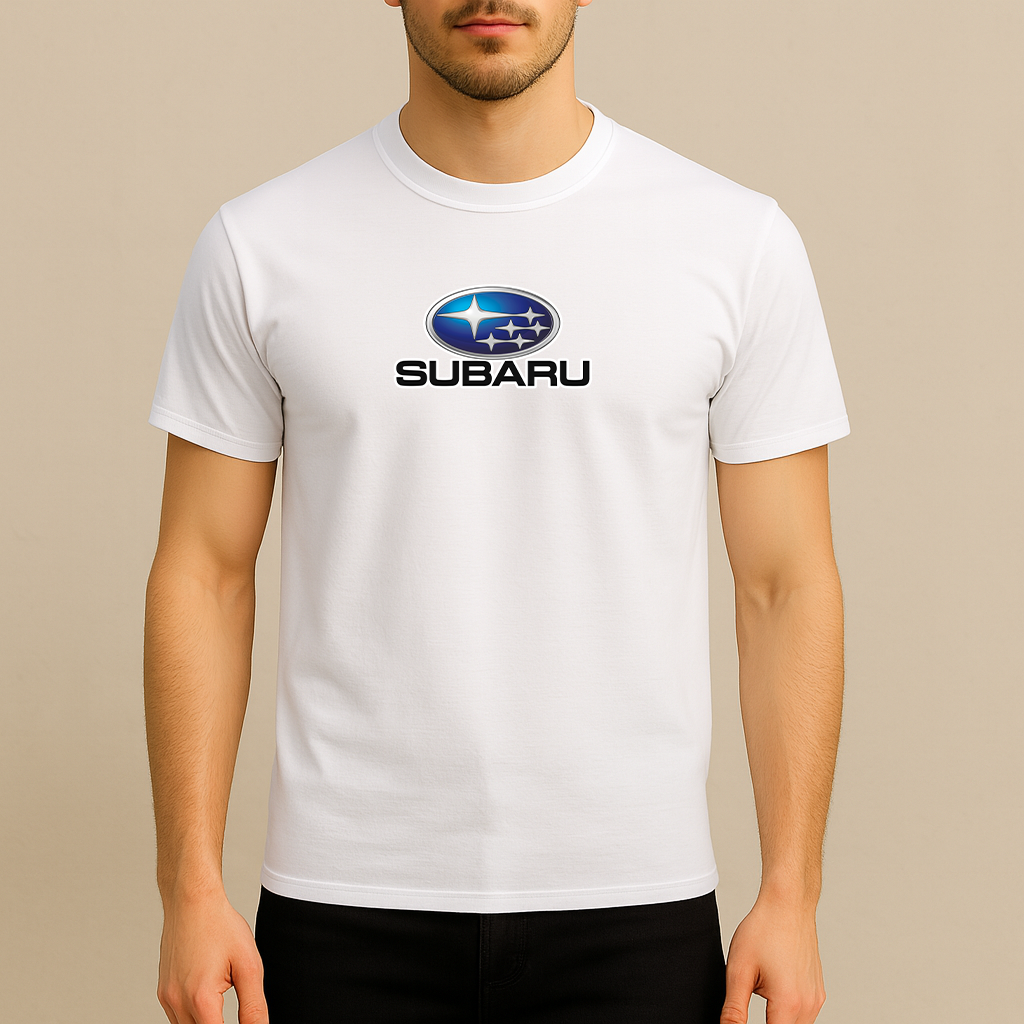 Men’s Subaru Car Cotton T-Shirt