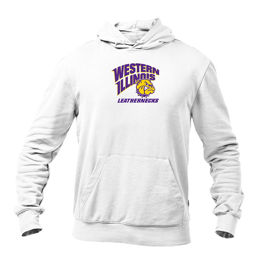 Men's Western Illinois Leathernecks Gildan  Heavy Blend Hooded Sweatshirt