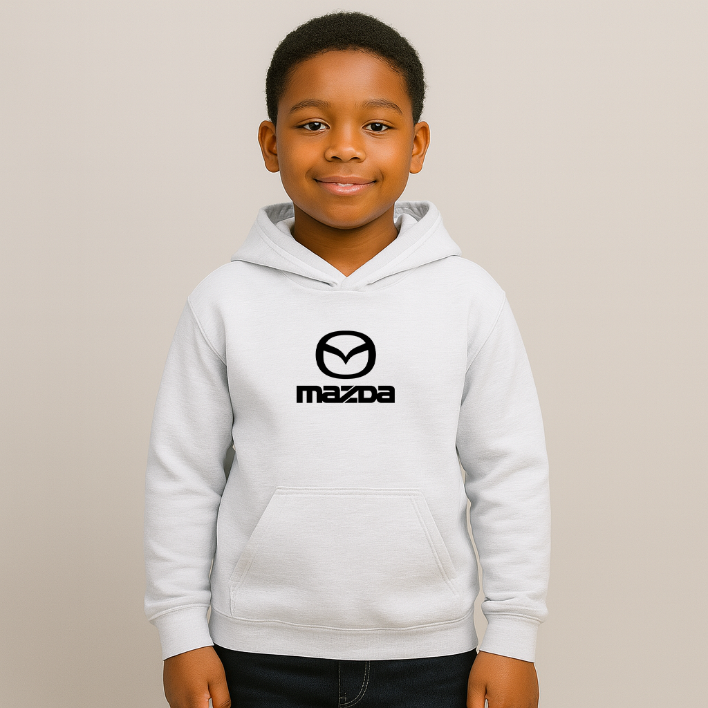 Youth Kids Mazda Car Pullover Hoodie