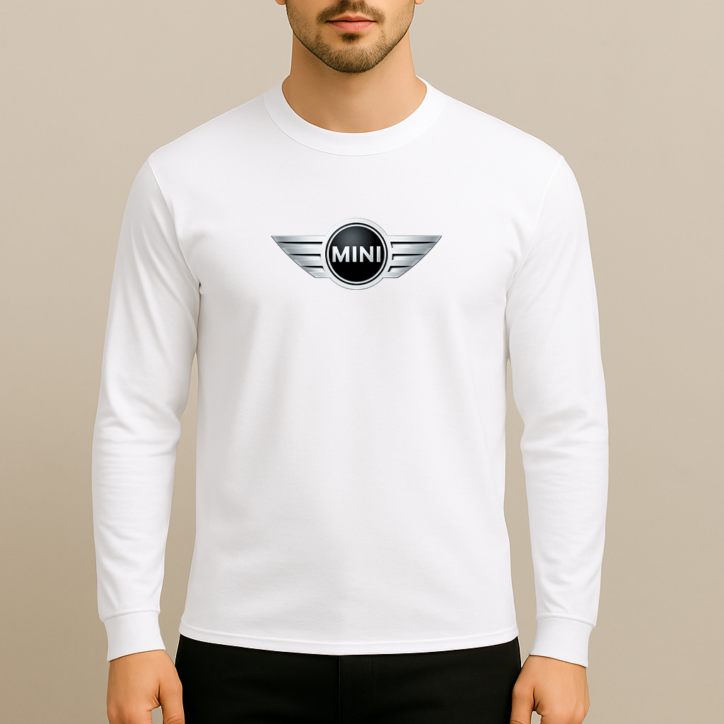 Men’s Mini Cooper Car Long Sleeve T-Shirt