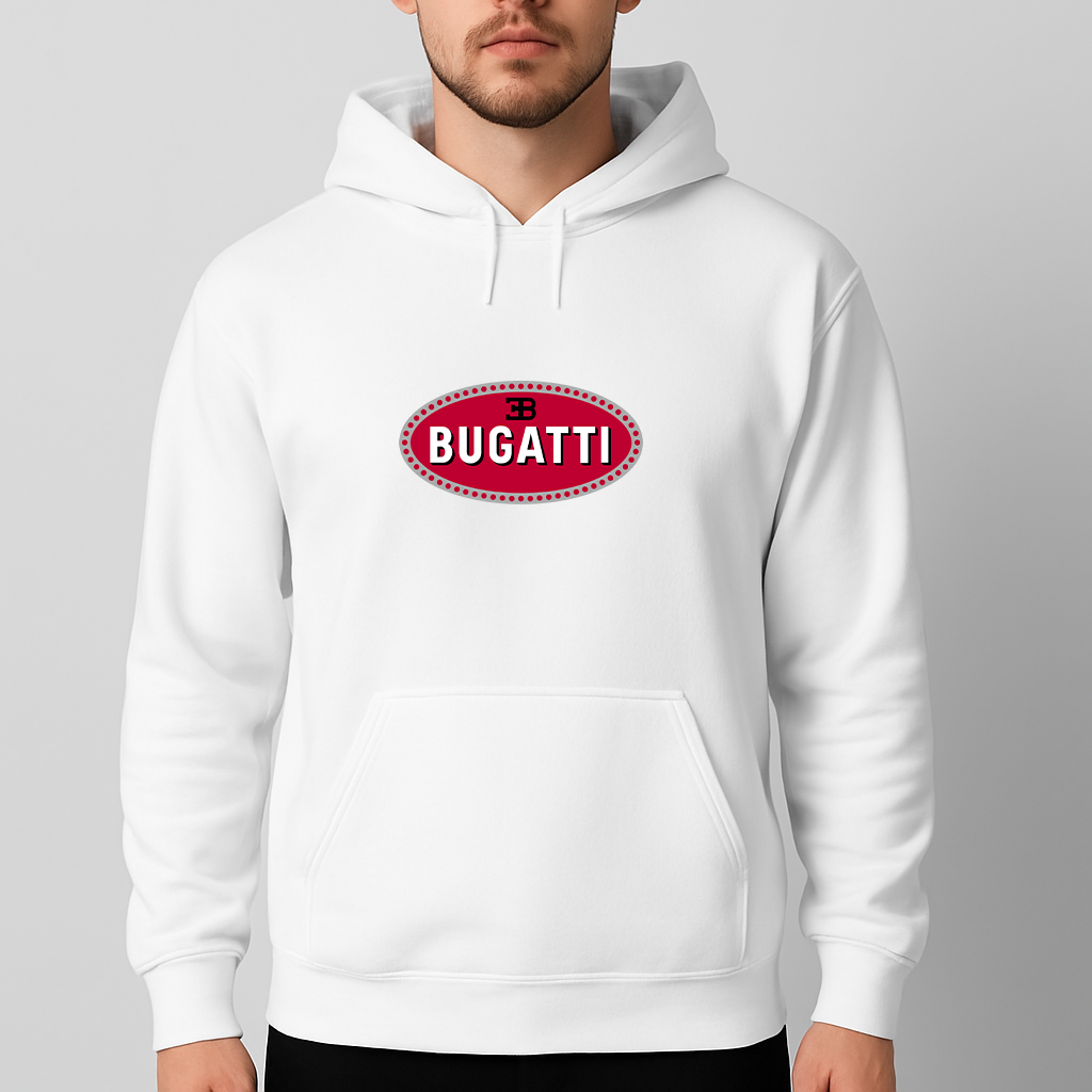 Men’s Bugatti Car Pullover Hoodie