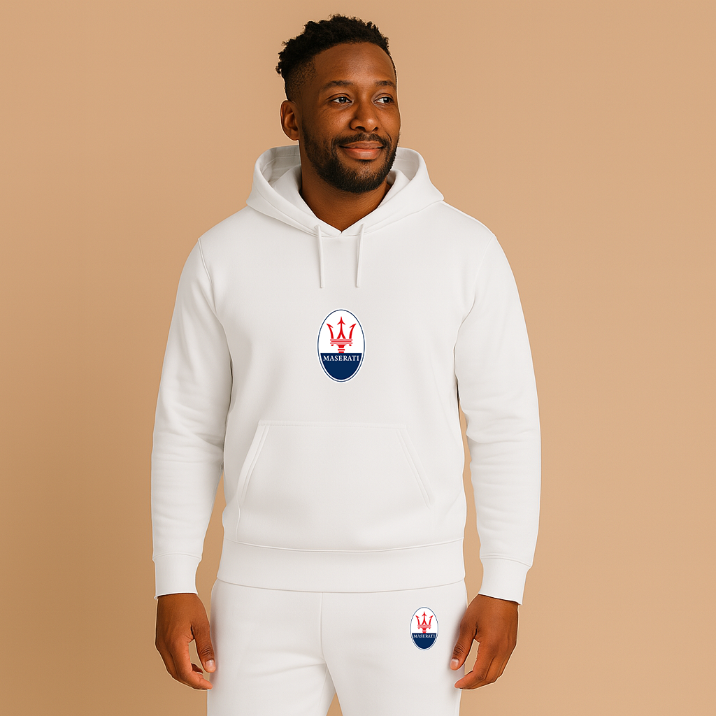 Men’s Maserati Car Hoodie Joggers Set