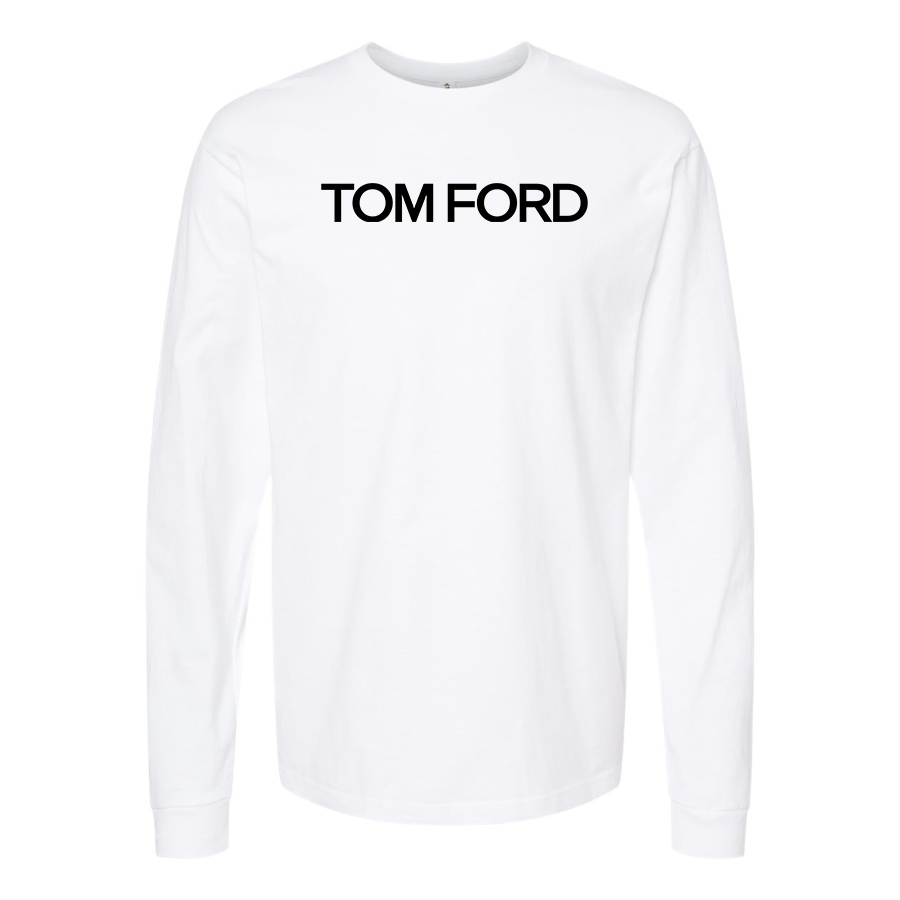 Men's Tom Ford Cotton Long Sleeve T-Shirt