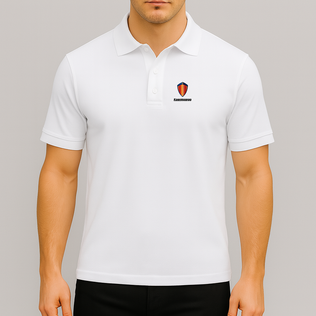 Men’s Koenigsegg Car Dry Blend Polo