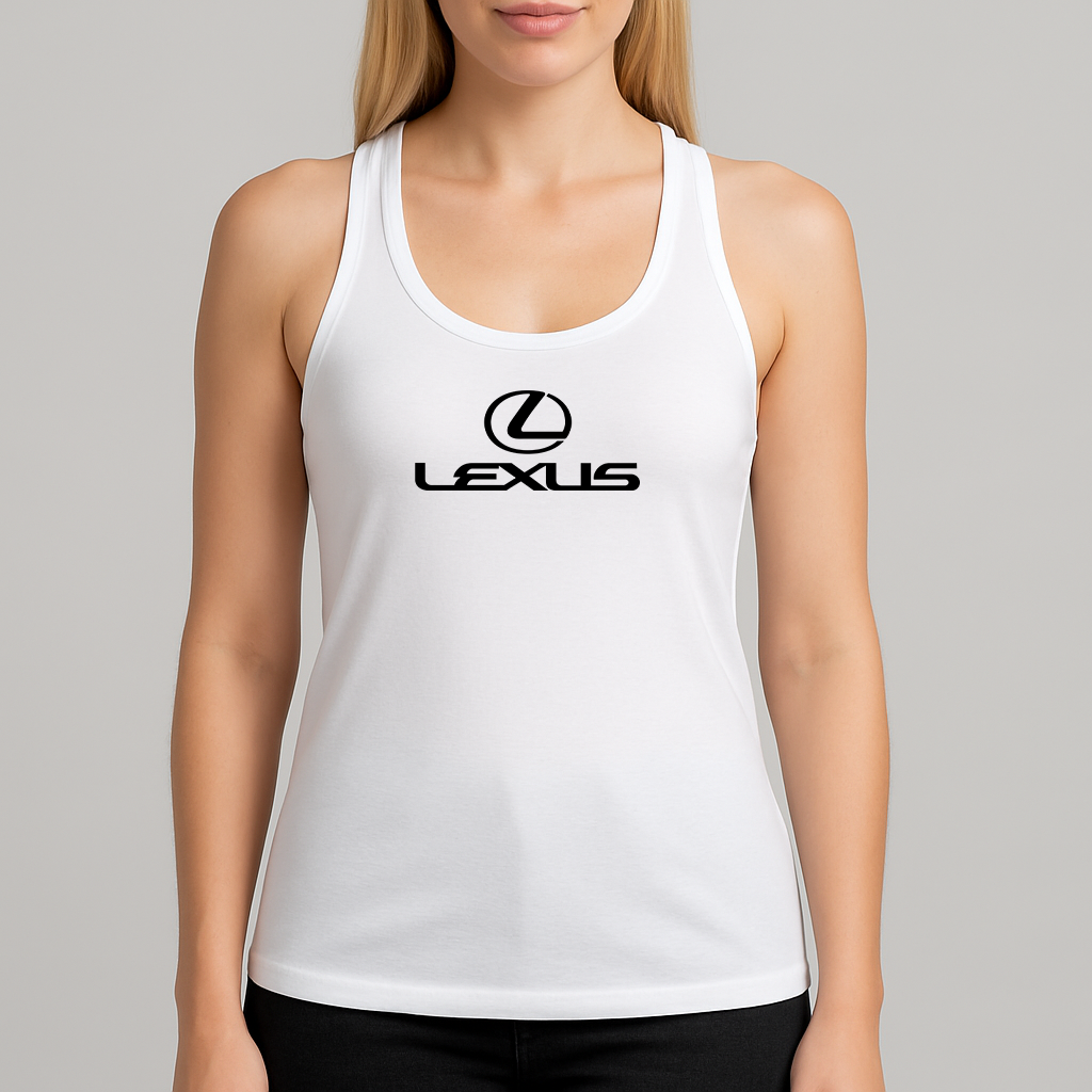 Women's Lexus Car Racerback Tank Top
