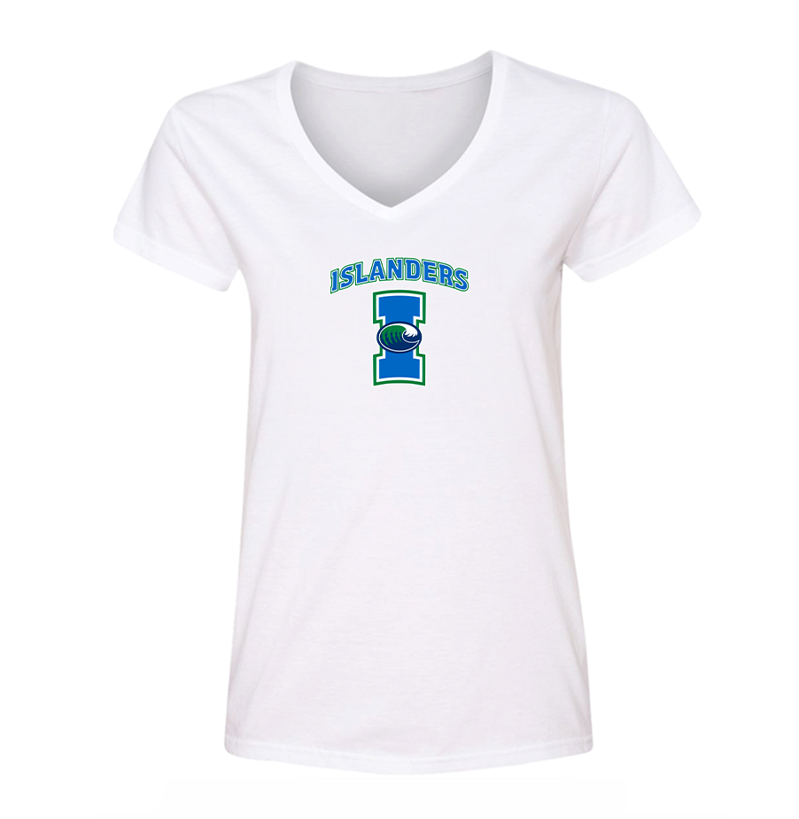 Women's  Texas AM CC Islanders  V-Neck T-Shirt
