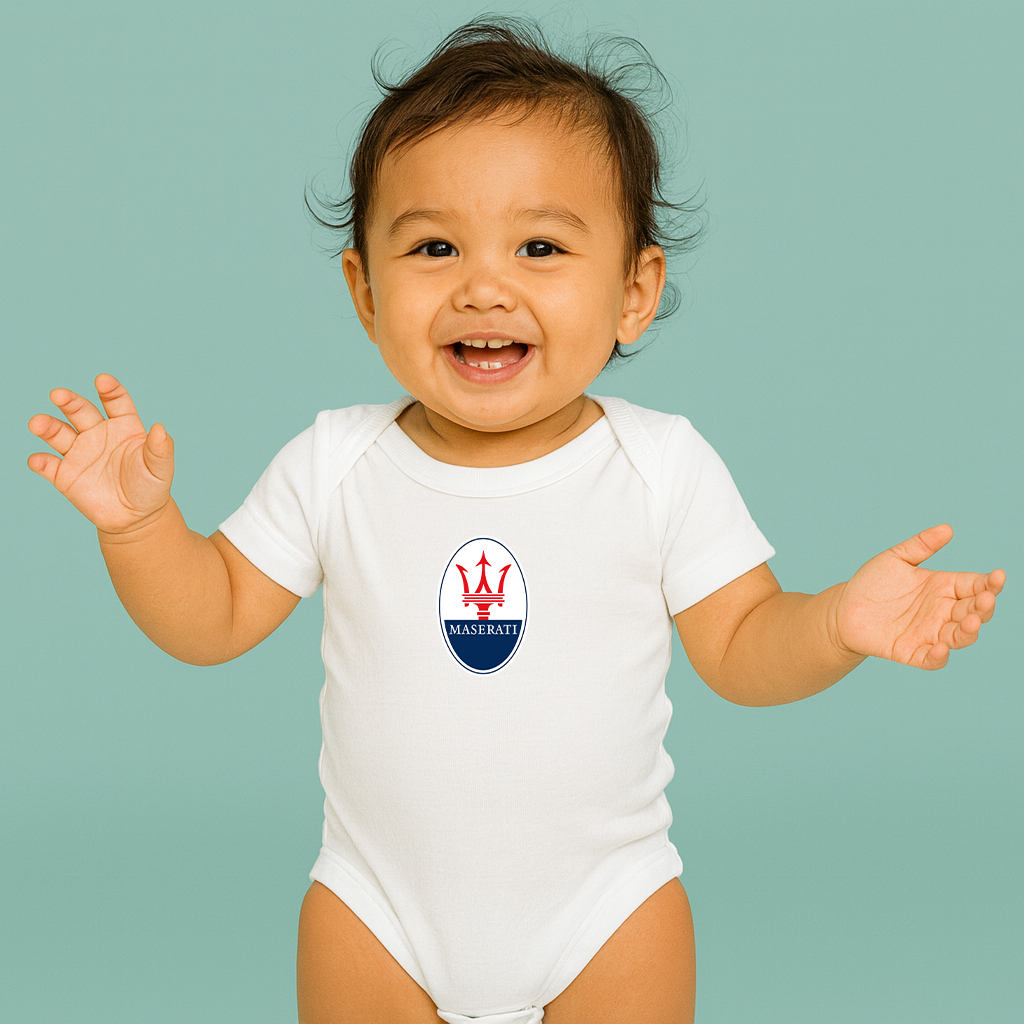 Maserati Car Baby Romper Onesie