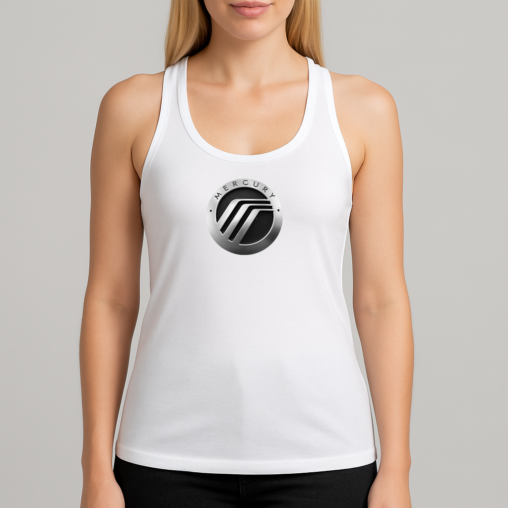 Women's Mercury Car Racerback Tank Top