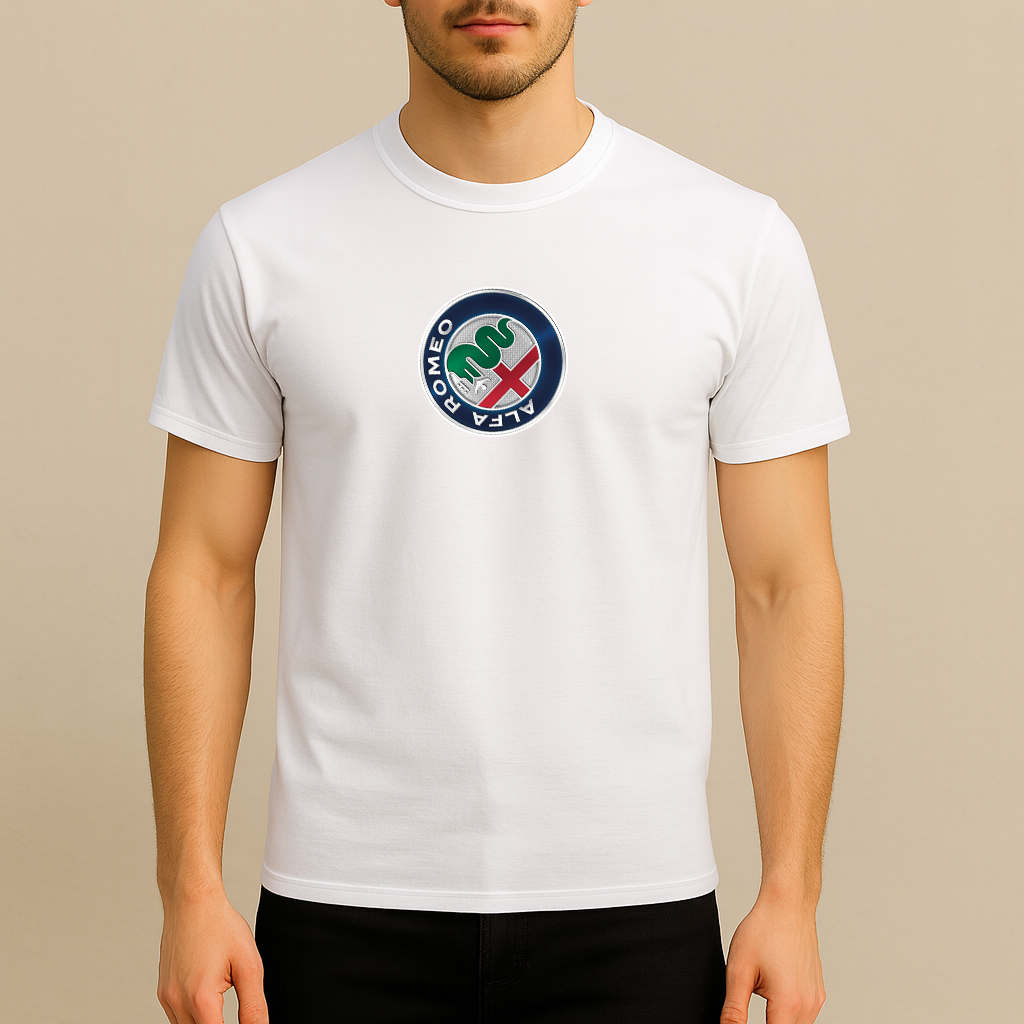 Men's Alfa Romeo Car Cotton T-Shirt