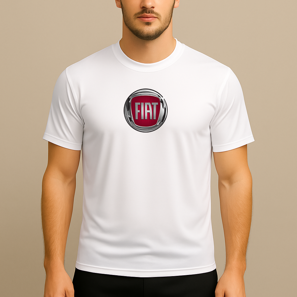 Men’s Fiat Car Polyester T-Shirt
