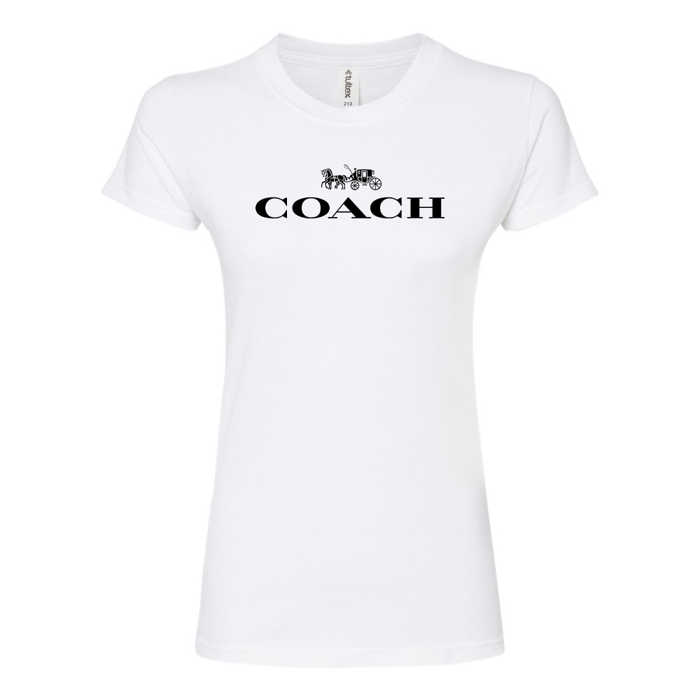 Women's Coach Round Neck T-Shirt
