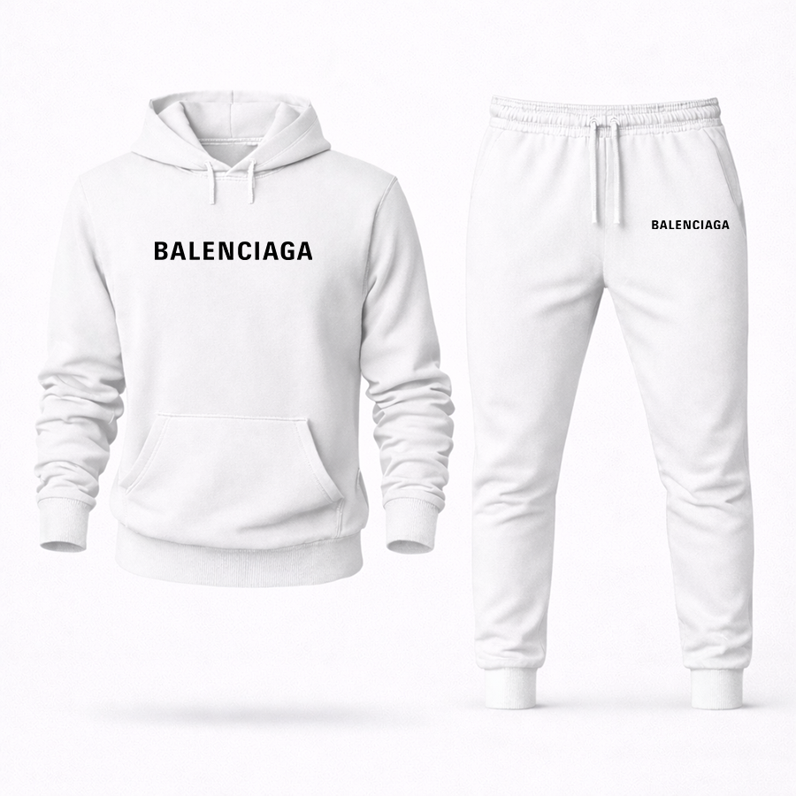 Men's Balenciaga Hoodie Joggers Set
